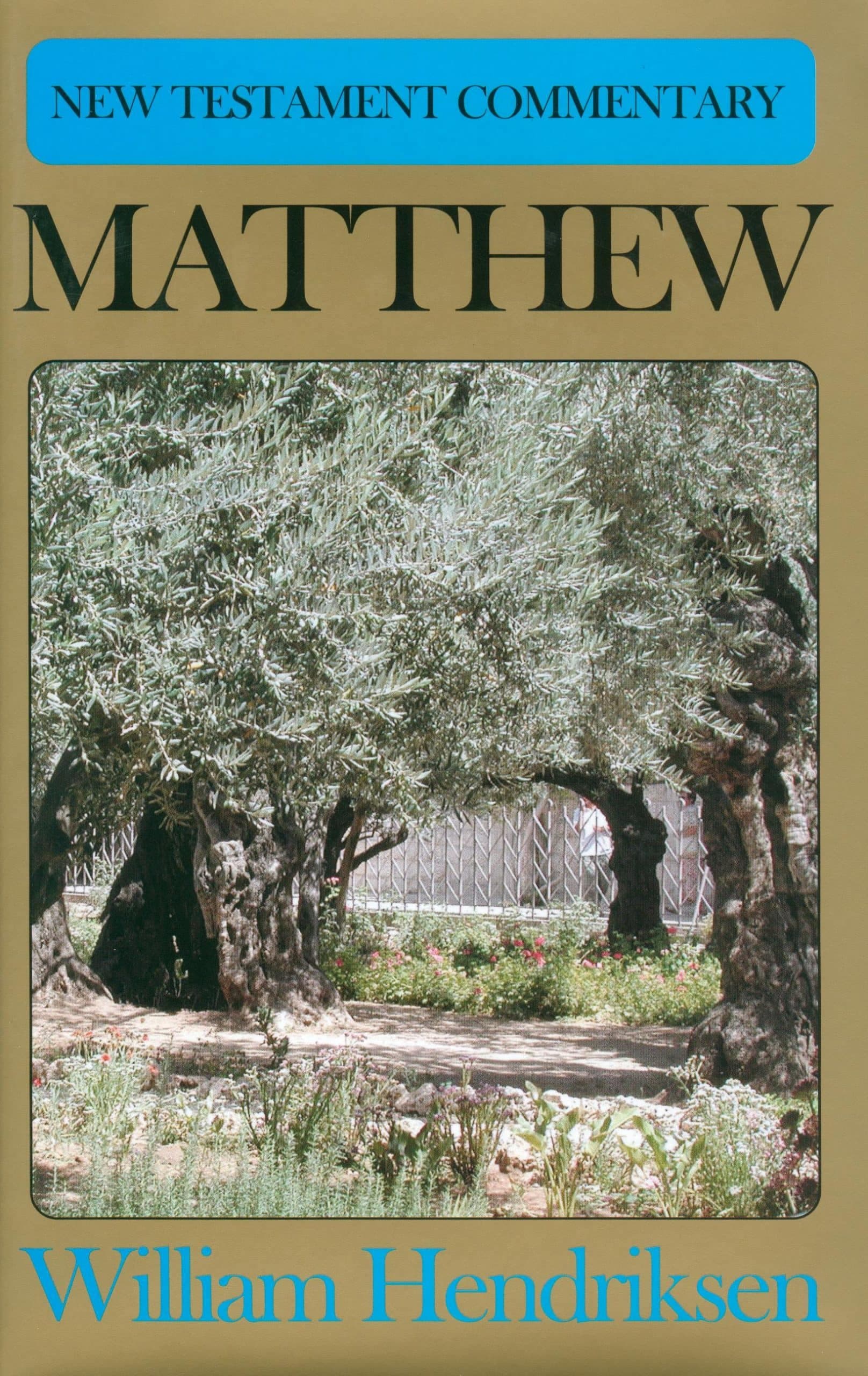 Cover of New Testament Commentary: Matthew