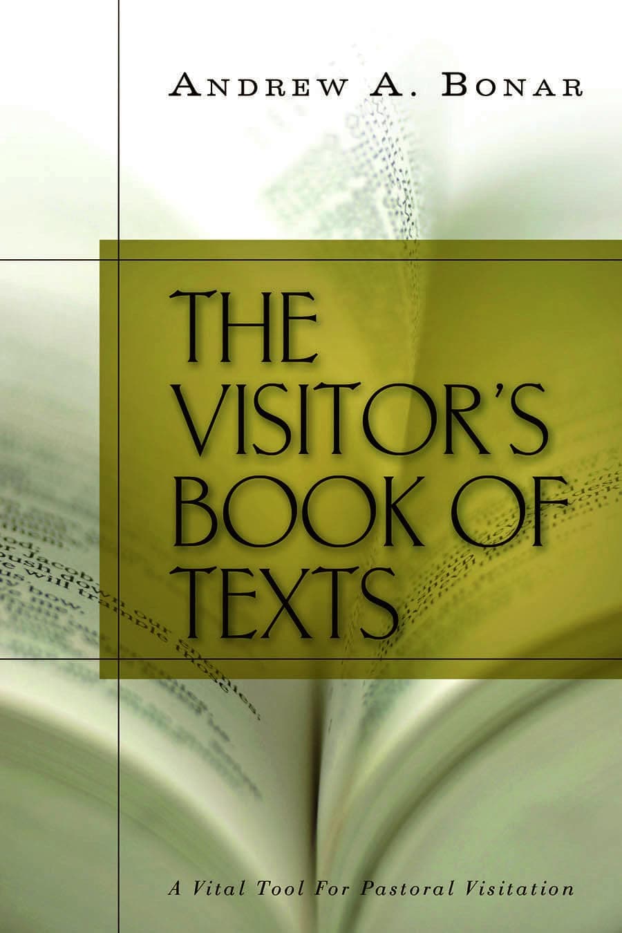 Cover of Visitor’s Book of Texts